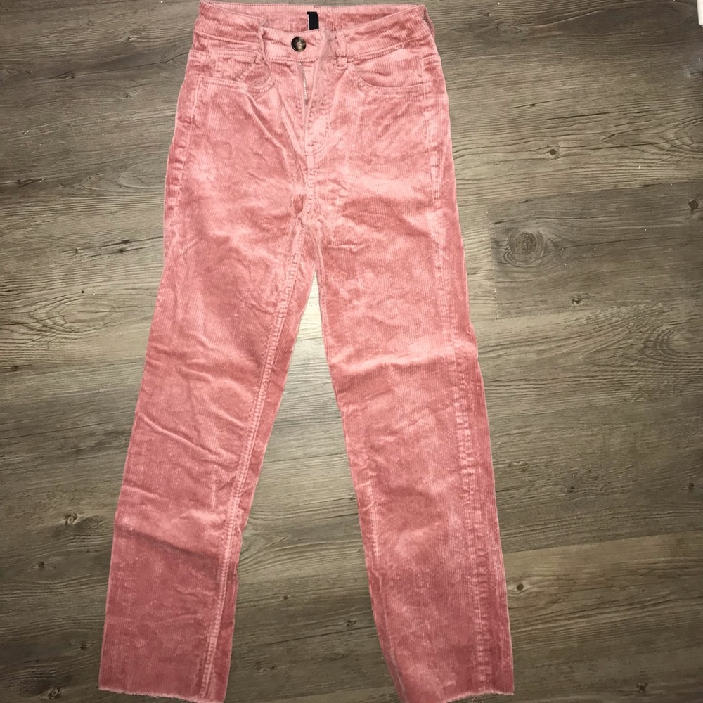 Pink Corduroy Pants